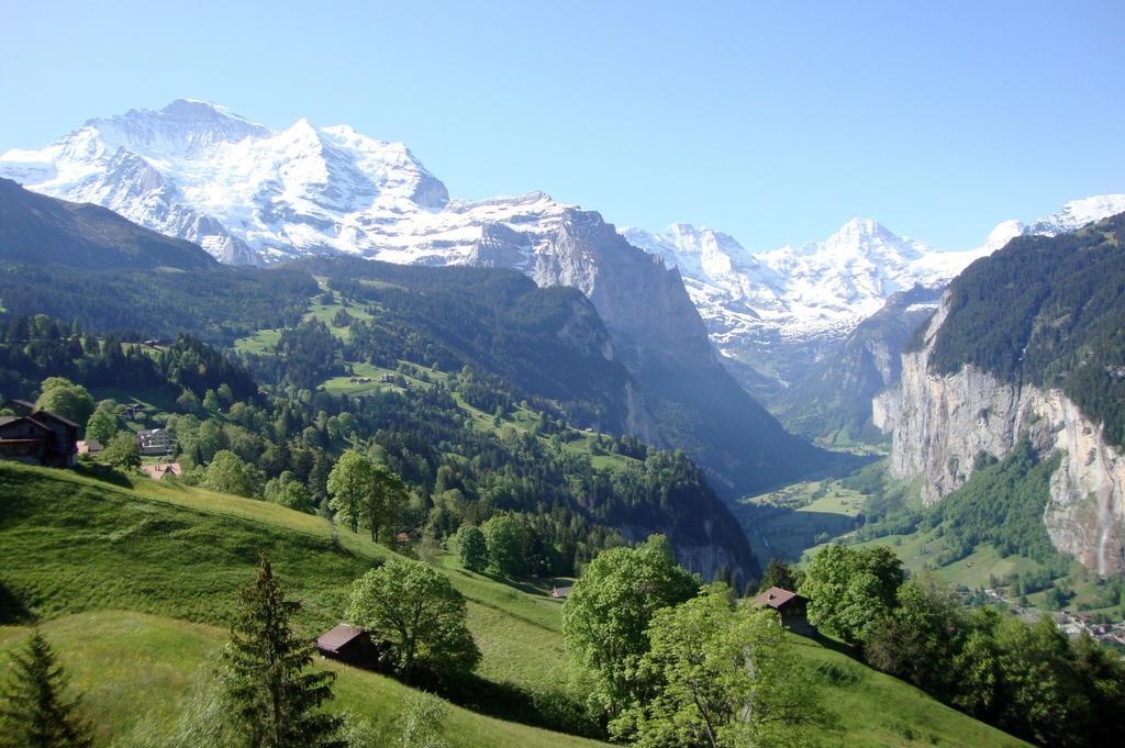 Chalet Miravalle Villa Wengen Bagian luar foto